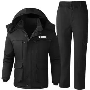 밀리터리 상의 겨울낚시복 방한낚시복 낚시방한복 바다