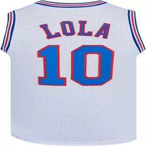 남성 농구 유니폼 10 롤라 스페이스 무비 셔츠 화이트/블랙