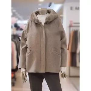 [하프클럽/미니멈]미니멈 세이브존03 미니멈 밍크배색 워머 반코트 AGMYDKFH1760A