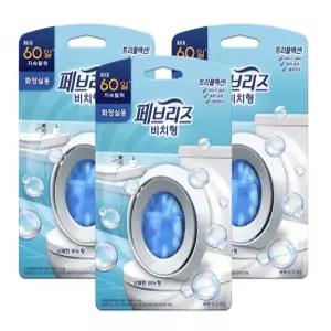 페브리즈 화장실용 비치형 상쾌한 비누향 6.3ml 3개
