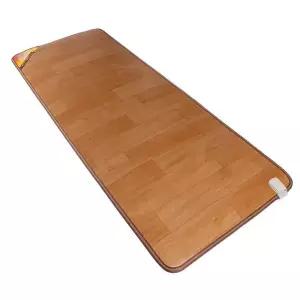 전기매트 한일의료기 황토우드 마루무늬 거실용 미니