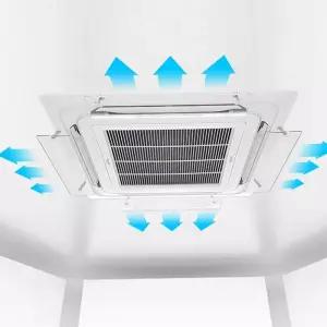 에어컨바람막이 에어컨바람막이 천장형 4way 4개set/시스템에어컨커버 가림막