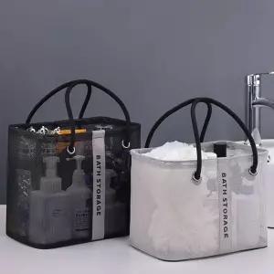 비치 잔솔 메쉬백 목욕 수영 망사 TBZ 물놀이 수영장 가방