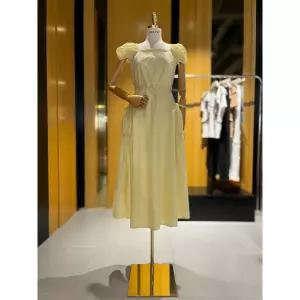 에고이스트 여성 볼륨 포켓 페미닌 롱원피스 EQ2OOP05 460210