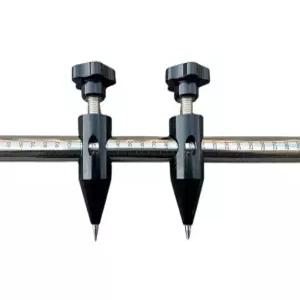 산업용 컴퍼스 측정 목수 제도용 마커펜 스크라이빙 강철 드로잉 접지 반경