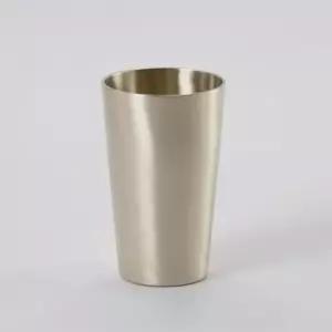 전통 유기그릇 방짜유기컵 유기술잔 490ml