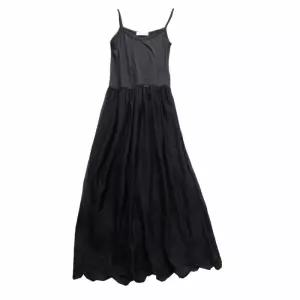 레이스 롱 나시잠옷 시스루 프릴 해변 이너원피스 원피스