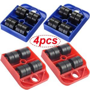 무거운 가구 캐스터 이동 도구 운송 시프터 휠 슬라이더 리무버 발동기 리프팅 롤러