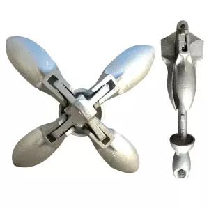 보트 철 앵커 카약 닻 닻줄 선박 호수 낚싯배 고무보트 고정 카누 요트 낚시