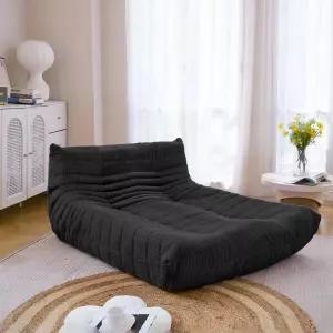 N V 파이어사이드 라운지 체이스 의자 미드 센추리 암리스 플로어 소파 소프트 프리미엄 코듀로이 거실