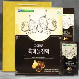 유쎌몰 흑마늘 진액 70ml x 30포 x 2개 건강즙