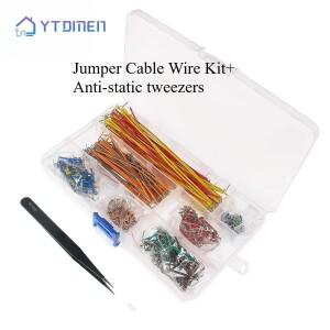 140/560/840피스 박스형 점퍼 브레드 보드 특수 와이어 14 종류의 길이 연결 (ESD-10 핀셋 포함) Diy 키트