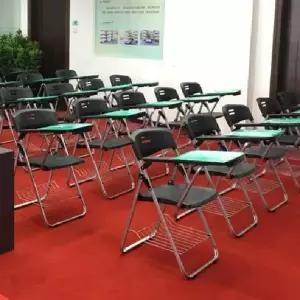 학원 교육장 일체형 세미나 테이블 작은 희의실 접이식 의자 보드 책상 강의실 책걸상 학교