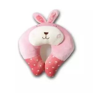 동물 땡땡이 목베개 -T3/기내용/목쿠션/휴대용/캠핑