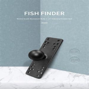 휴대용 볼 베이스 어댑터  360 도 회전 미끄럼 방지  보트 카누 카약 어군 탐지기 검출기 파인더  해양 GPS