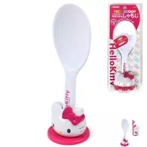 실리콘주걱 나무 밥 볶음 조리용 스텐드 캠핑용 위생 캐릭터 주걱