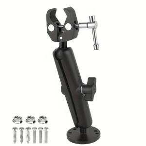 트롤링 전동 안정기 지지대 스태빌라이저 브래킷 액세서리 금속 부품 조절 가능 폰툰 보트용