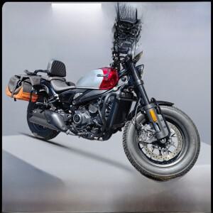 퀵릴리즈 스프링 450CLC 가드 바 안티폴 범퍼 등받이 쿠션 테일 백 개조 액세서리 탄소강 고정형