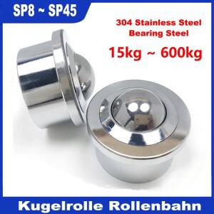 1피스 SP8 ~ SP45 정밀 범용 볼 베어링 캐스터/휠  헤비 듀티 가구 롤러  변속기 Systefurniture 휠