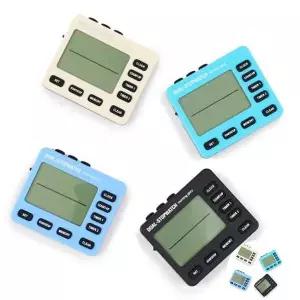 [에이치플러스몰]타임워치 핑거 전자스톱 스포츠 공부타이머 순공 공부시계 수험생