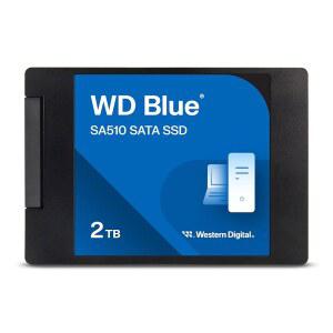 웨스턴 디지털 2TB WD 블루 SA510 SATA 내부 솔리드 스테이트 드라이브 SSD - III 6Gb/s, 2.5