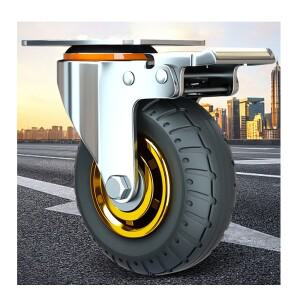 1피스 3 인치 범용 음소거 캐스터 헤비 듀티 가구 휠 트롤리 바퀴 테이블 의자 소파 이동 보조