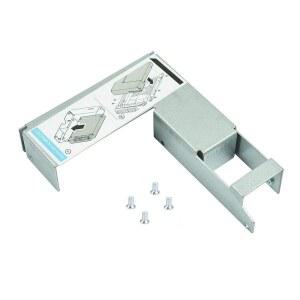 DELL 3.5인치 F238F G302D X968D F9541 SAS SATA 하드 드라이브 캐디 트레이 인클로저용 하이파인 2.5인치 9W8C4 Y004G SSD 어댑터 브래킷 나사