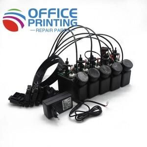 교반기 레벨 센서 알람이있는 1pc UV 흰색 잉크 CISS Epson L1800 L805 프린터 용 탱크 수정.