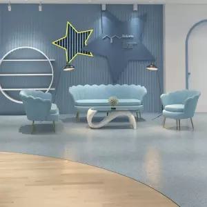 벨벳 북유럽 1인용 소파 모던 패브릭 의자 2인용 원룸