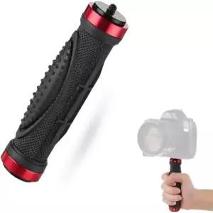 화어후이 카메라 핸들 그립 서포트 마운트 스태빌라이저 홀더 스탠드 디지털 비디오 캠코더 액션 LED