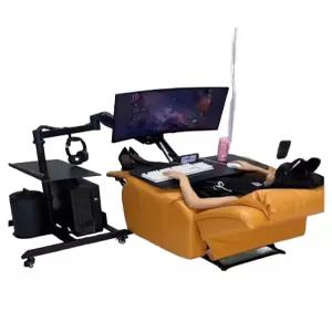 컴퓨터 리프트 테이블 책상 시스템 입식 리클라이너