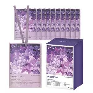 보네센트 샤쉐 옷장 방향제 11g 10개 더프렌치라벤더 / 라벤더향 탈취제 (스트링 타입)