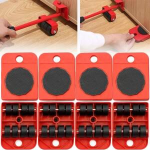 1-8개 중량급 가구 캐스터 이동 도구 세탁기 냉장고 운반 리프팅