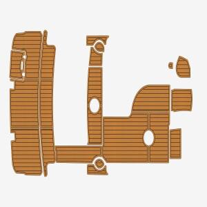 2000년형 링커 270 피에스타 Vee 옵션 B 1/4인치(6mm) EVA 논슬립 매트 PVC 티크 데킹 마린 시데크 게이터