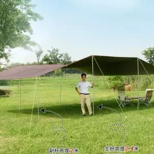 초대형타프 대형 그늘막 캐노피 사각타프 실버코팅