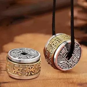 [셀러허브 패션]행운 팬던트 목걸이 재물 기원 엽전 악세사리