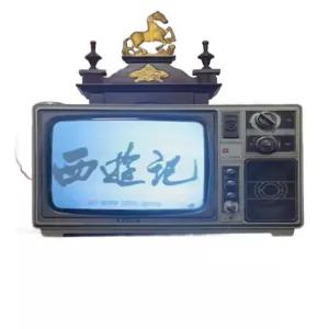 TV 송출 카메라 세트 옛날 소품 아날로그 티비