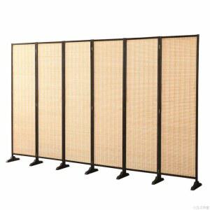 접이식 칸막이 병풍 파티션 일식집 가림막 식당 대나무