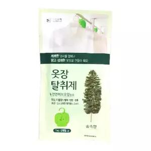 크린스타 옷장탈취제 파우치-숲속향/10개