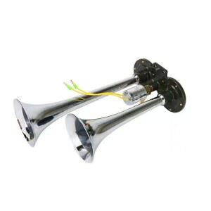 자동차 트럭 에어혼 버스 나팔 12v24V 에어 사이렌 3 실버 바이크 참고 클락션 보트