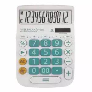 [문구/오피스] 계산기 블루 12자리 은행계산기 회계용계산기