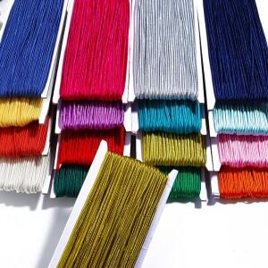 쥬얼리 제작용 스네이크 벨리 코드   소타치 다색 나일론 로프 실  DIY 팔찌 찾기  30 야드  3mm