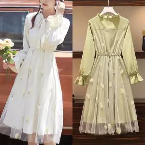 [에이치플러스몰]ToB 러블리 플라워 프릴 원피스(2color) 경성의상 교복 경성드레스