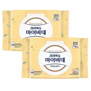 [NS홈쇼핑]크리넥스 마이비데 키즈 40매 2팩 유치원 어린이집 배변훈련 물에녹는 비데티슈..[35760814]