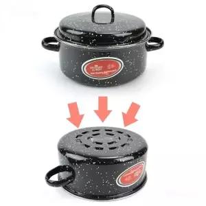 [골드스마일]직화구이 냄비 군밤 군고구마 군옥수수 불맛 냄비 직화용 구이용