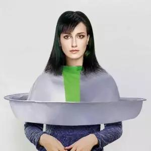 셀프 미용가운 커트용 염색 망토 이발용 보자기 파마 망토 실용