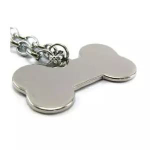 고양이 강아지 인식표 뼈다귀 소 각인있음 애완견 이름표 목걸이