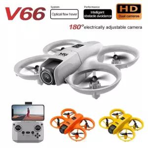 DJI V66 미니 드론 카메라 4K HD WiFi FPV 장애물 회피 포켓 헬리콥터 Quadcopter