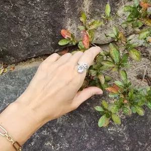 장수 행운 잉어 반지 부적 액세서리 합격 성공 기원 물고기 장식