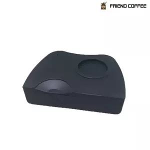 YJ 커피 템핑매트 1구 블랙 대 커피템퍼/탬핑매트